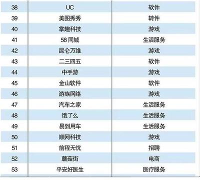2016年中國互聯網百強揭曉 易到用車緣何躋身前五十強？